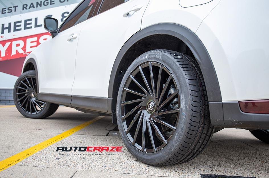 MAZDA CX5 ABL18 GLOSS BLACK